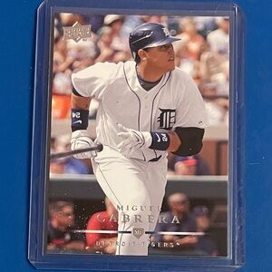Miguel Cabrera #496 2008 Upper Deck Baseball Trading Card